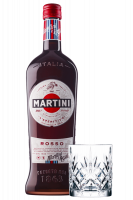 Vermouth Martini Rosso 1Litro + OMAGGIO Bicchiere Martini