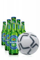 2 Casse Heineken 0.0 Da 24 x 33cl + OMAGGIO pallone da calcio