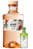 Gin June by G'Vine Wild Peach & Summer Fruits 70cl + OMAGGIO mignon Gin G'Vine Floraison