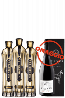 3 Bottiglie St.Germain Liquore Di Sambuco 70cl + OMAGGIO 1 Metodo Classico Alanus 2018 (Magnum)