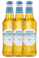 Birra Moretti Filtrata A Freddo da 3 bottiglie x 33cl