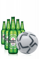 2 Casse Heineken Da 24 x 33cl + OMAGGIO pallone da calcio